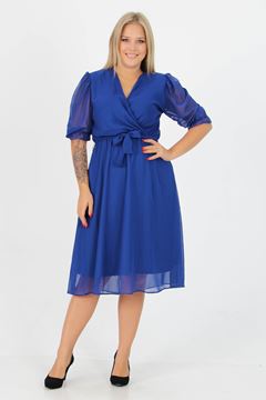 Picture of PLUS SIZE CHIFFON DRESS